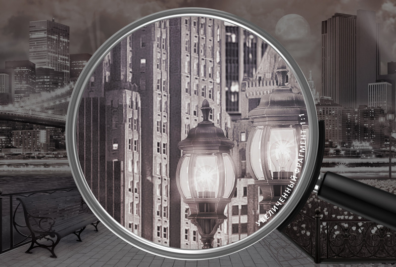 Ночной город у реки