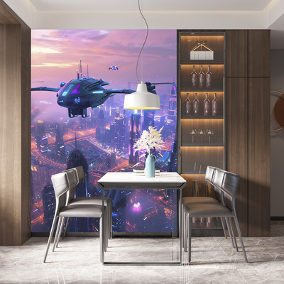 Небесные дроны мегаполиса