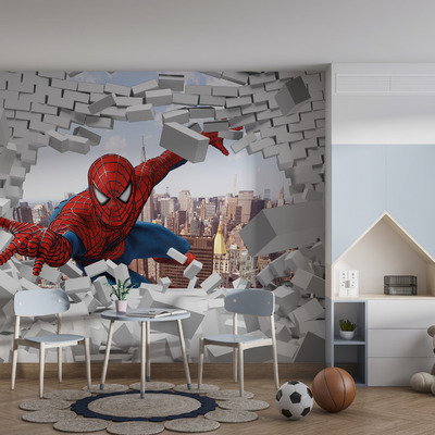 Человек-паук пробивает стены