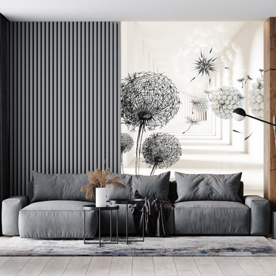 Одуванчики в античном зале