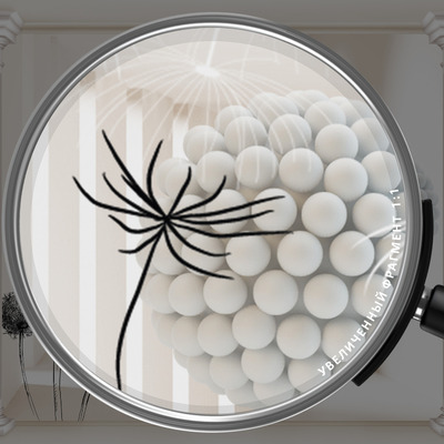 Одуванчики в античном зале