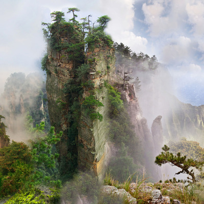 Туманные горы уморя