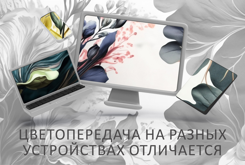 Акварельные цветы