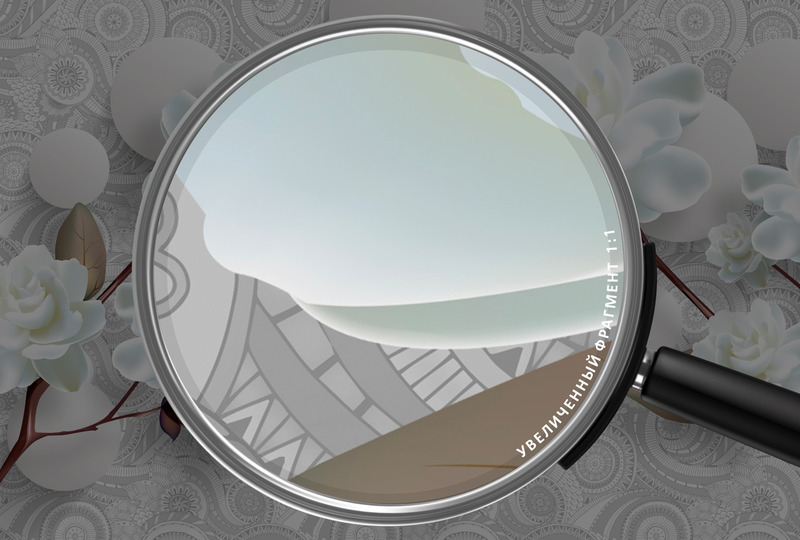 Белые розы на кружевном фоне