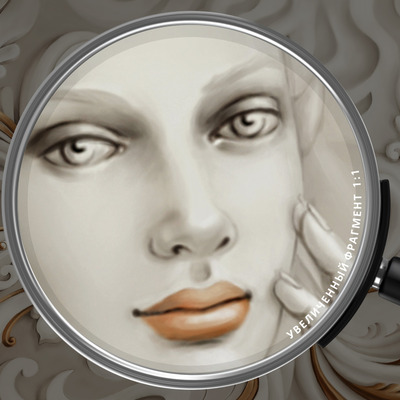 Мраморная лира огней