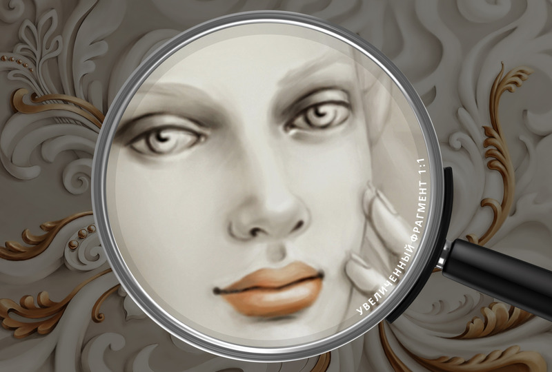 Мраморная лира огней