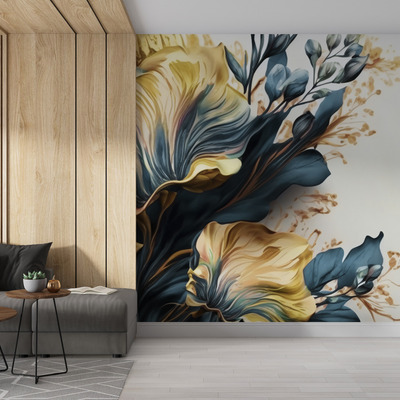 Акварельные цветы