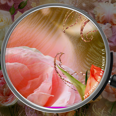 Цветы на нежном фоне