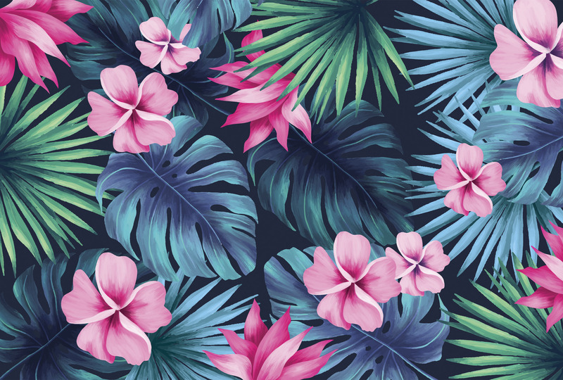 яркие краски джунглей