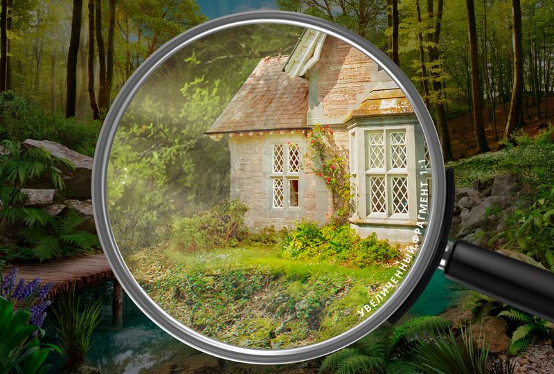 Уютный домик в лесу