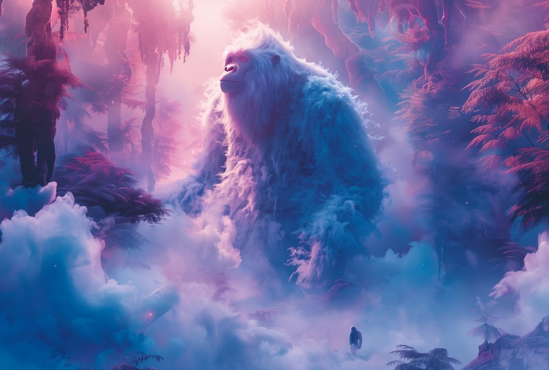 Йети в тумане