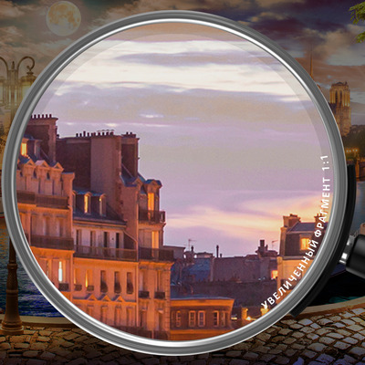 Лунный шарм Сены у Нотр-Дама