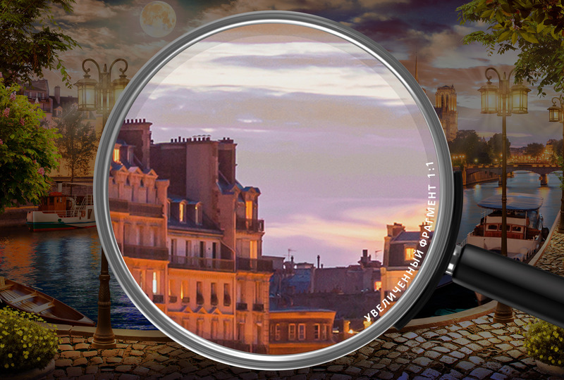 Лунный шарм Сены у Нотр-Дама