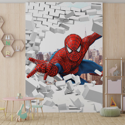 Человек-паук пробивает стены