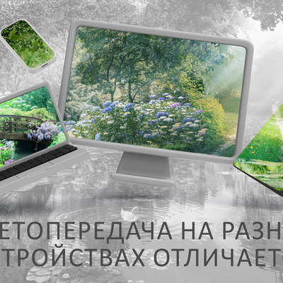 Лебедь в изумрудном саду